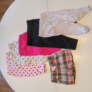 Set of 3-6M Baby Bottoms